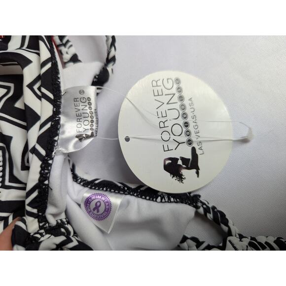 New Lot Of 5 Womens Bikini Tops Bottoms Zaful Wild Fable Roxy Trip Cruise Size S - Picture 10 of 11